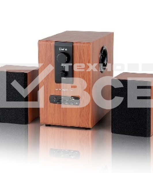 Акустическая система Dialog Progressive AP-150 BROWN 2.1, 10W+2*5W RMS, USB+SD reader