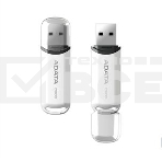 Флеш диск ADATA Flash Drive 32Gb C906 AC906-32G-RWH {USB2.0, White}, фото 1