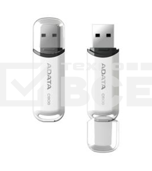 Флеш диск ADATA Flash Drive 32Gb C906 AC906-32G-RWH {USB2.0, White}