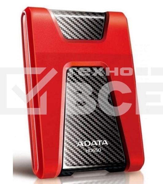 Внешний жесткий диск AData USB 3.1 2Tb AHD650-2TU31-CRD HD650 DashDrive Durable 2.5