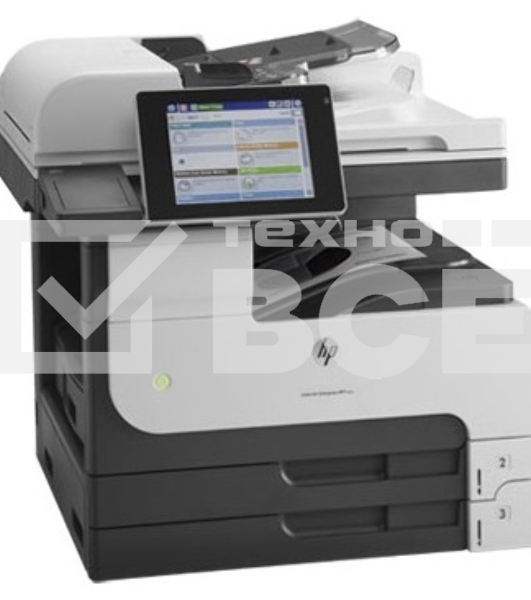 МФУ лазерный HP LaserJet Enterprise MFP M725dn (CF066A), A3, ч/б, печ. до 41 стр/мин., скан. до 50 стр/мин., 1200 x 1200 dpi (печать) 600x600dpi (скан.), USB, RJ-45, Air Print