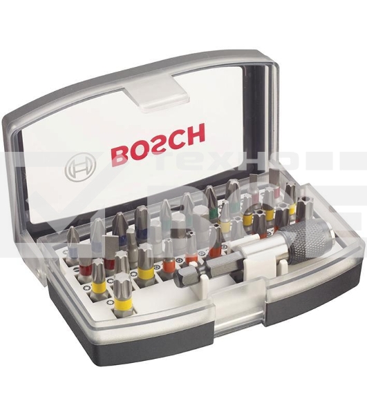 Биты Bosch 2607017319 комплект насадок 32 шт