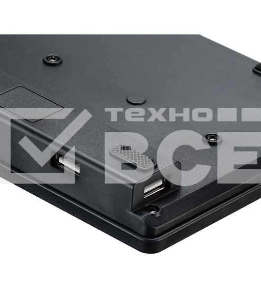 Клавиатура Oklick 520M2U проводная, USB, черный + черный