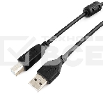 Кабель Gembird CCF-USB2-AMBM-15 USB 2.0 кабель PRO для соед. 4.5м AM/BM позол.конт., фер.кол., пакет, фото5