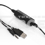 Акустическая система 2.0 ExeGate EX287054RUS Disco 120 (питание USB, 2х3Вт (6Вт RMS), 100-20000Гц, черный), фото5