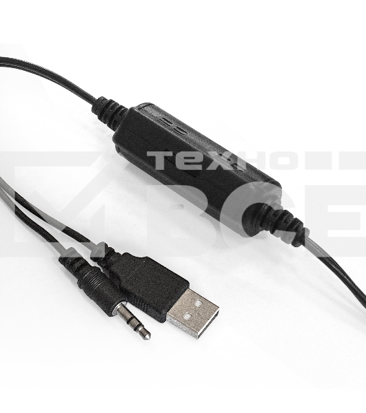 Акустическая система 2.0 ExeGate EX287054RUS Disco 120 (питание USB, 2х3Вт (6Вт RMS), 100-20000Гц, черный)
