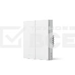 Выключатель умный двухклавишный Aqara Smart Wall Switch H1 (WS-EUK02), фото3