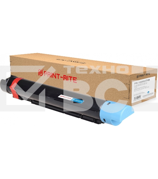 Картридж лазерный Print-Rite TFXAIOCPRJ PR-106R03748 106R03748 голубой (11800стр.) для Xerox VersaLink C7020/C7025/C7030