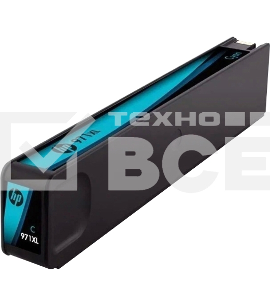 Картридж струйный HP №971XL CN626AE голубой для HP OJ Pro X476dw/X576dw/X451dw/X551dw (6600стр.)