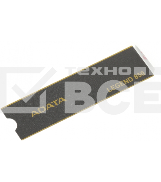 Накопитель SSD ADATA LEGEND 850, 512Gb, PCIe 4.0 x4, M.2 2280, NVMe, R/W 5000/2700, с радиатором