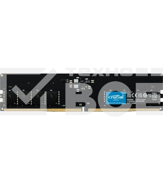 Оперативная память Crucial CT32G48C40U5, DDR5, 32GB (1x32 GB), 4800 MHz, CL40