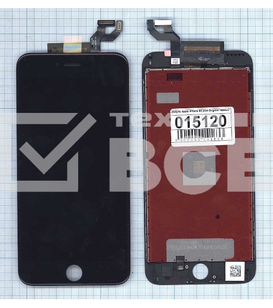 Дисплей для Apple iPhone 6S Plus черный 1920x1080 (Full HD)