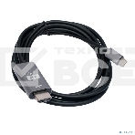Кабель-переходник Cablexpert CCB-A-CM-HDMI-1.8M с Type-C на HDMI  v2.0, Mobile, 1.8м, черный, корбка, фото2