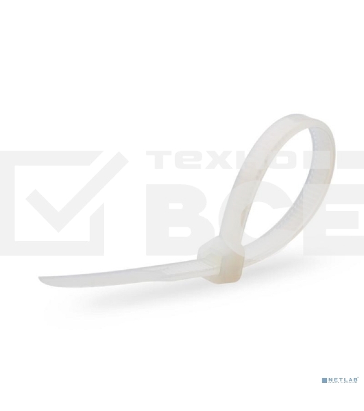 Хомут кабельный КСС 5х200 нейл. бел. (уп.100шт) Fortisflex 49401