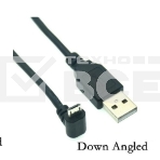 Кабель USB  Type A на Micro USB угол вниз 1 м, фото 1