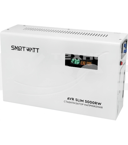 Стабилизатор напряжения настенный SMARTWATT AVR SLIM 5000RW