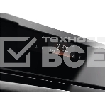 Духовой шкаф Electrolux с паром SteamCrisp, основной цвет - нержавеющая сталь, сенсорное управление, цветной ЖК-дисплей, электронное регулирование времени и температуры, будильник, таймер отключения, отложенный старт, хромированные направляющие из нержавеющей стали Easy Entry , телескопические направляющие FlexiRunners (1 ур) с изменением высоты установки, 3 стекла, пиролитическая очистка, термощуп, плавное закрытие дверцы SoftClosing, Италия, фото9