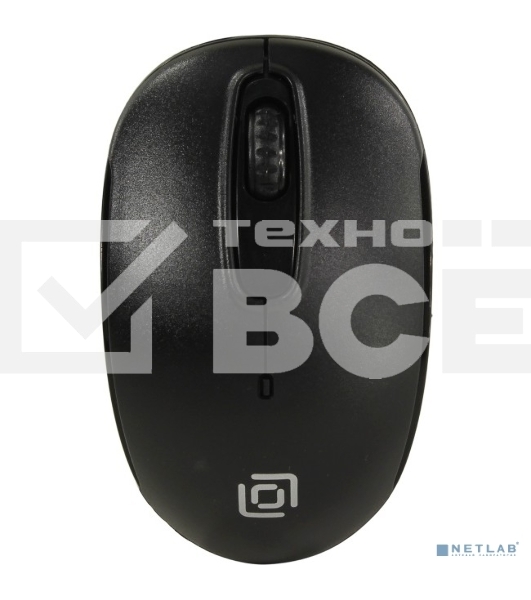 Мышь беспроводная Oklick 505MW черный, 1000 dpi, радиоканал, USB, кнопки - 3