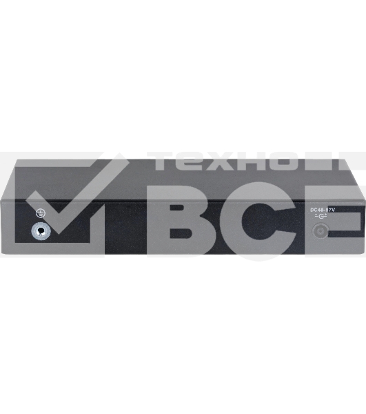 Коммутатор Dahua DH-CS4010-8ET-110 (L2) 8x100Мбит/с 2x1Гбит/с 8PoE 110W управляемый