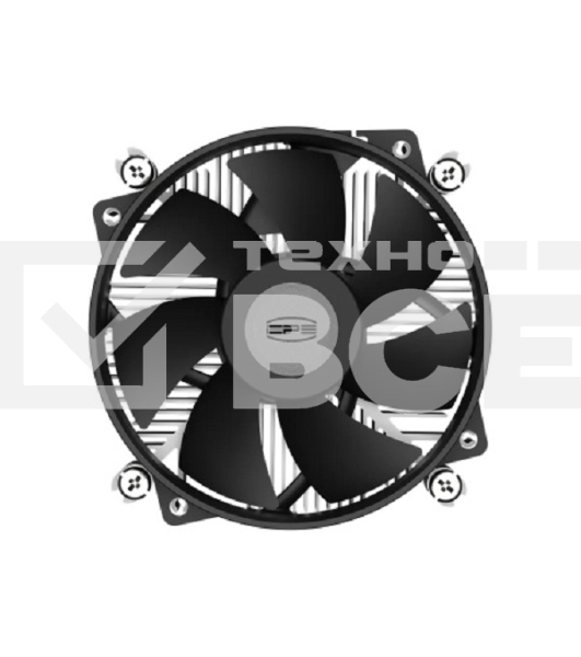 Устройство охлаждения (кулер) PcCooler R95-I Soc-1200/1700/1851 4-pin Al+Cu 95W 400gr Ret (R95-XXNIXX-GL)