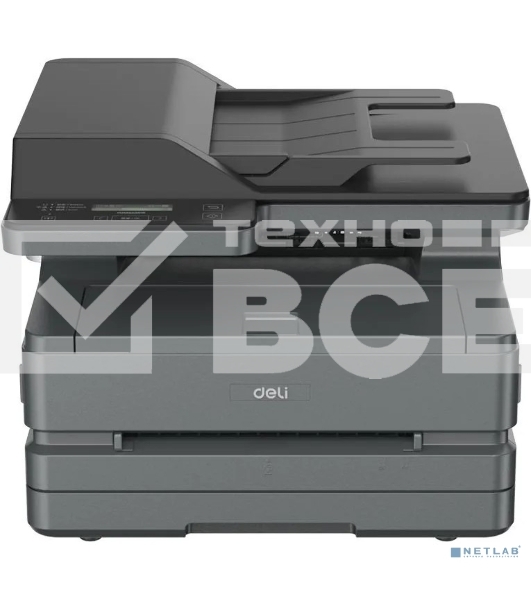 МФУ лазерный DELI M3100ADNW, A4, ч/б, печ. до 31 стр/мин., скан. до 31 стр/мин., 1200 x 1200 dpi, USB, RJ-45, Wi-Fi
