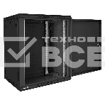 Шкаф телекоммуникационный 19' настенный 15U ExeGate EC-WM-15U.600.M.BLACK (19”, 15U, 600x600x769mm (ШхГхВ), передняя дверь металл, съемные боковые панели, пыле- и влагозащита IP23, черный RAL 9004), фото13