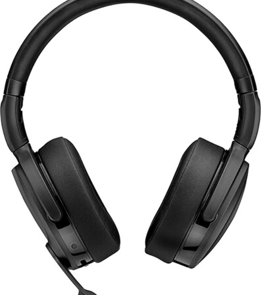 Беспроводные/проводные наушники EPOS Adapt 560 черный, накладные, Bluetooth + USB, активное шумоподавление