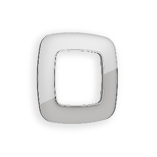 Рамка OMEGA Radian (Серебро Стекло органическое) 1-ая OF320401