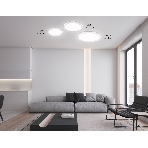 Светильник светодиодный ультратонкий Ambrella light FZ1901 WH белый IP54 13W 3000K-6500K CCT-переключатель D230*25 (Без ПДУ), фото3
