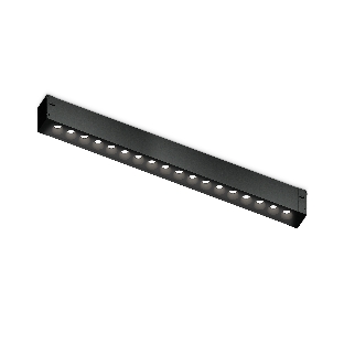 Светильник светодиодный трековый для шинопровода Magnetic Ambrella light GL1730 BK черный IP20 15W 4200K 220V 24° 342*25*42 (Без ПДУ)