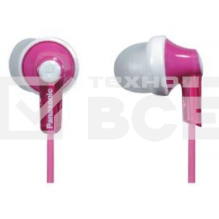Наушники Panasonic RP-HJE118GUP розовый 1.1м