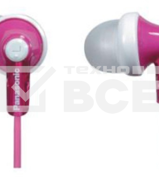 Наушники Panasonic RP-HJE118GUP розовый 1.1м