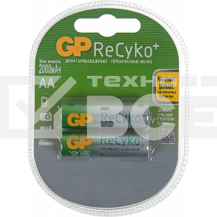 Аккумулятор GP Recyko 210AAHCB AA NiMH 2000mAh (2шт)