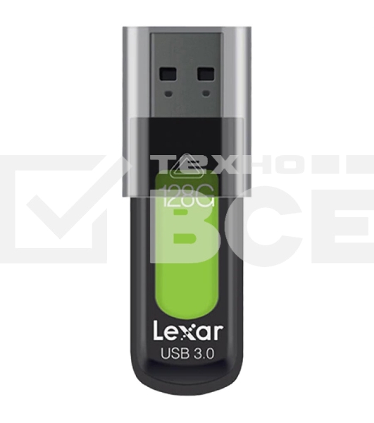 Накопитель LEXAR 128GB JumpDrive S57 USB 3.0 flash drive, up to 150MB/s read and 60MB/s write EAN: 843367115549