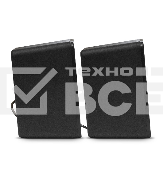 Акустическая система 2.0 ExeGate EX287054RUS Disco 120 (питание USB, 2х3Вт (6Вт RMS), 100-20000Гц, черный)