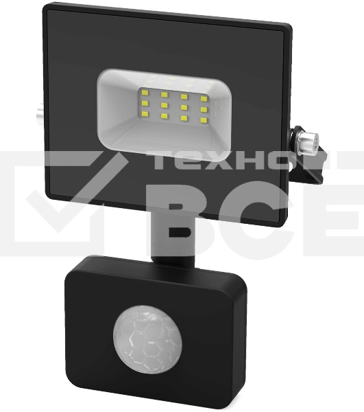 Прожектор светодиодный LED 20W 1380lm IP65 6500К с датчиком движения  618511320  Gauss