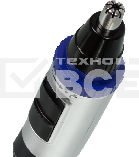Триммер Panasonic ER-GN30-K черный/серебристый (насадок в компл:1шт)