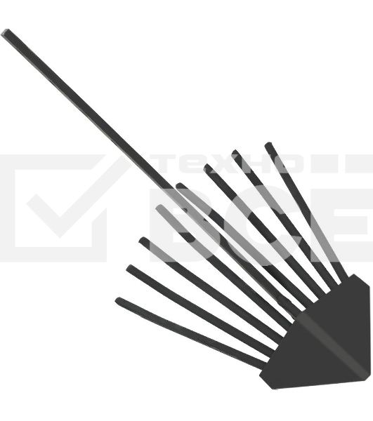 Картофелевыкапыватель  ПАТРИОТ б/сц (Все мотоблоки) (ширина 350 мм, высота 590мм)КВ 350.590.5