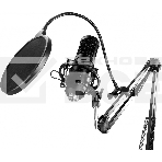 Микрофон проводной Оклик SM-600G 2.5м черный, фото21