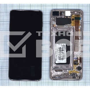 Дисплей для Samsung Galaxy S10+ SM-G975F/DS Ceramic белый