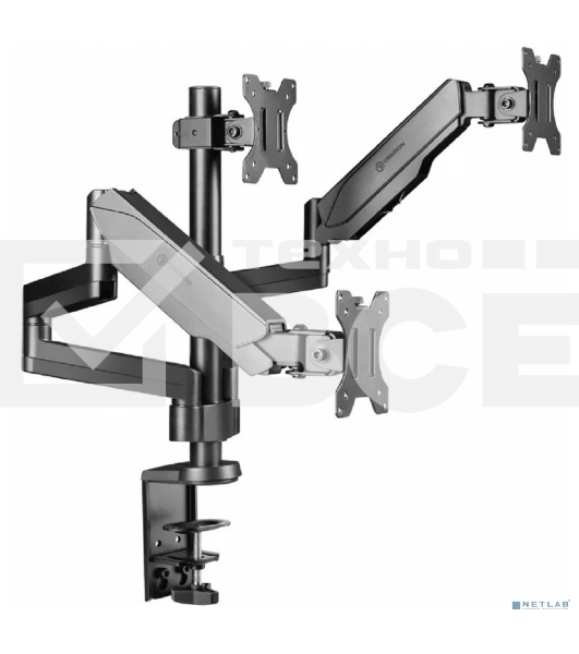 Кронштейн (держатель) ONKRON G280 для трех мониторов 13
