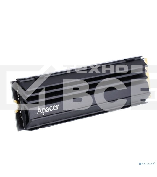 Накопитель SSD Apacer 2TB, PCIe 4.0 x4, M.2 2280, NVMe 1.4, R/W 7400/7000, с радиатором