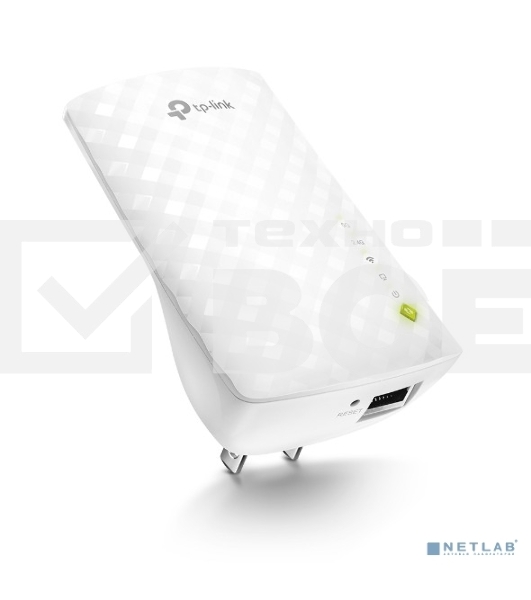 Усилитель Wi-Fi сигнала TP-Link AC750 OneMesh WiFi Range Extender, 300Mbps at 2.4G and 433Mbps at 5G, compact house with internal antennas, 1 10/100Mbps Ethernet port, WPS button for quick setup, Smart Indicator for best location, support OneMeshTMtechnol