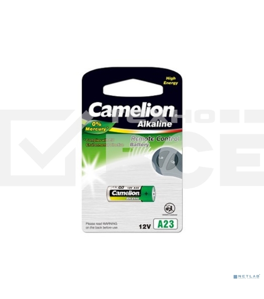 Батарейка Camelion LR23A BL-1 Mercury Free 12В