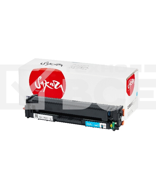 Картридж Sakura 055C (3015C002) для Canon LBP664Cx/ LBP663Cdw/ MF746Cx/ MF744Cdw/ MF742Cdw, голубой, 2100 к. (чип без счетчика копий)