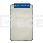 Коврик для ванной Еврогарант Pietra, 50х80 см, аквамарин, память формы, фото3