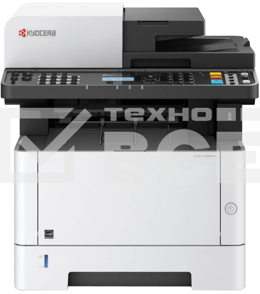 МФУ лазерный Kyocera Ecosys M2040DN (1102S33NL0), A4, ч/б, печ. до 40 стр/мин., скан. до 40 стр/мин. (ч/б) 23 стр/мин. (цвет), 1200 x 1200 dpi (печать) 600x600 dpi (скан.), USB, RJ-45