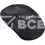 Мышь беспроводная Logitech M221 SILENT черный, 1000 dpi, радиоканал, USB, кнопки - 3, фото5