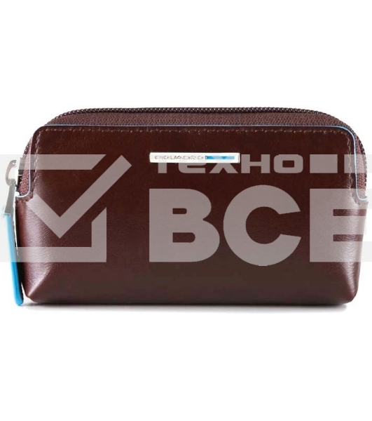 Ключница Piquadro Blue Square PC4216B2/MO, коричневый, натур.кожа