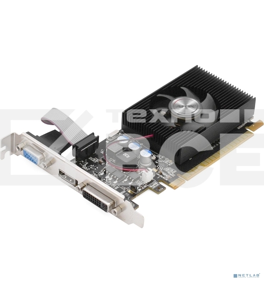 Видеокарта AFOX GT710 2G DDR3 64BIT, LP Single Fan , RTL (AF710-2048D3L5-V3)